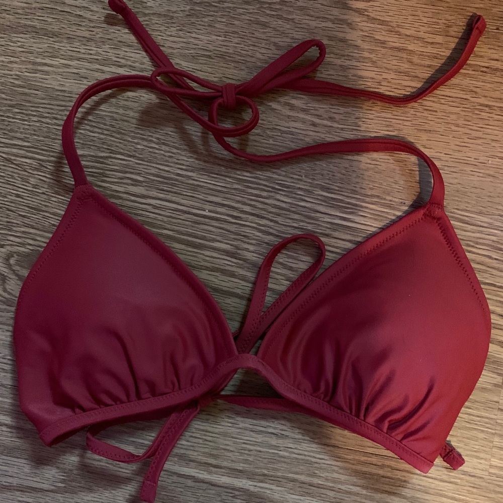 Aerie triangle bikini top!!!
